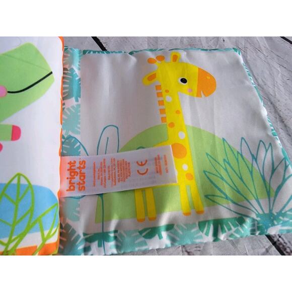 Bright Starts Teethe & Read Take-Along Toy Soft Book, Ages 3 months + - Picture 4 of 7